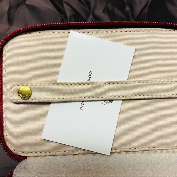 NWT! Red patent leather travel jewelry case - Picture 7 of 8